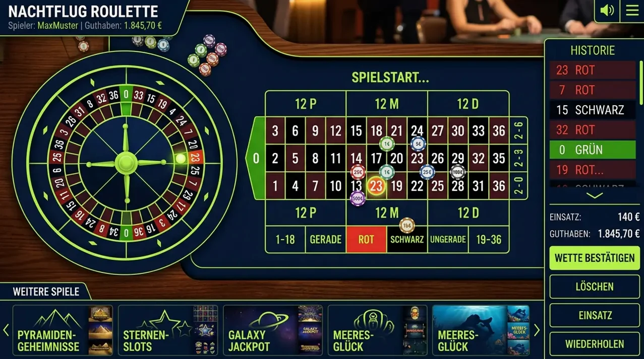 Tischspiele im Angebot von Slototop